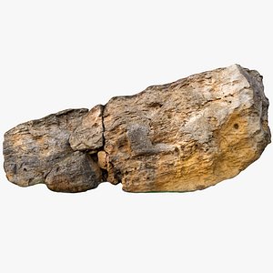 Limestone Boulder 4