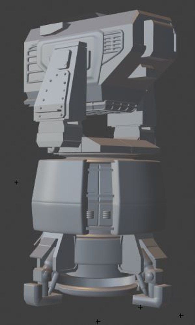 Turret games vfx model - TurboSquid 1425059