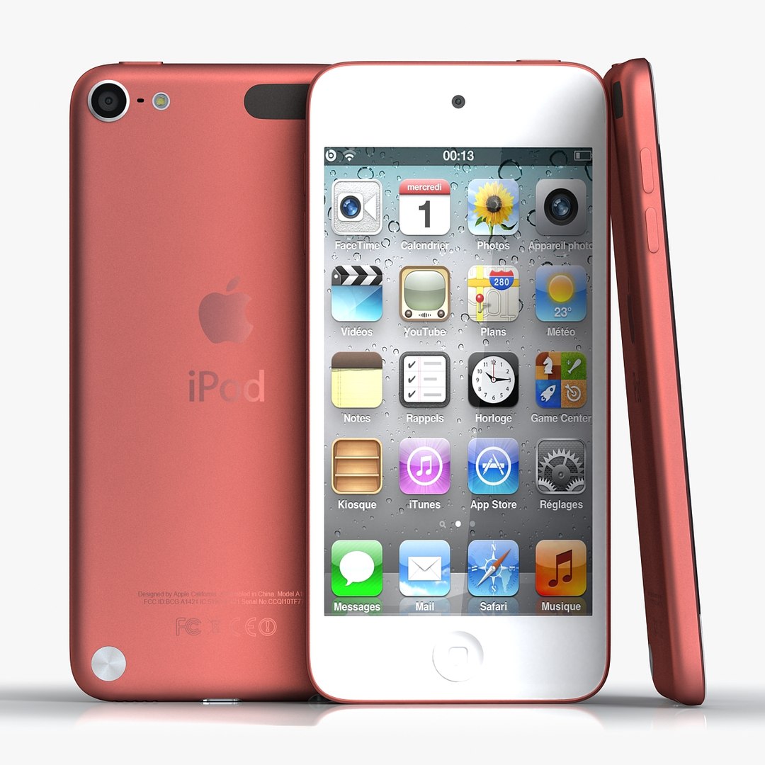 3d model ipod touch 5