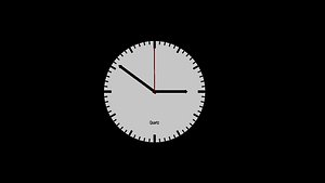 3D clock