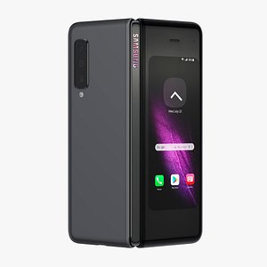 Samsung Galaxy Fold Black Rigged