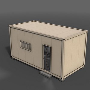 PBR Container House CB 20ft V4 model
