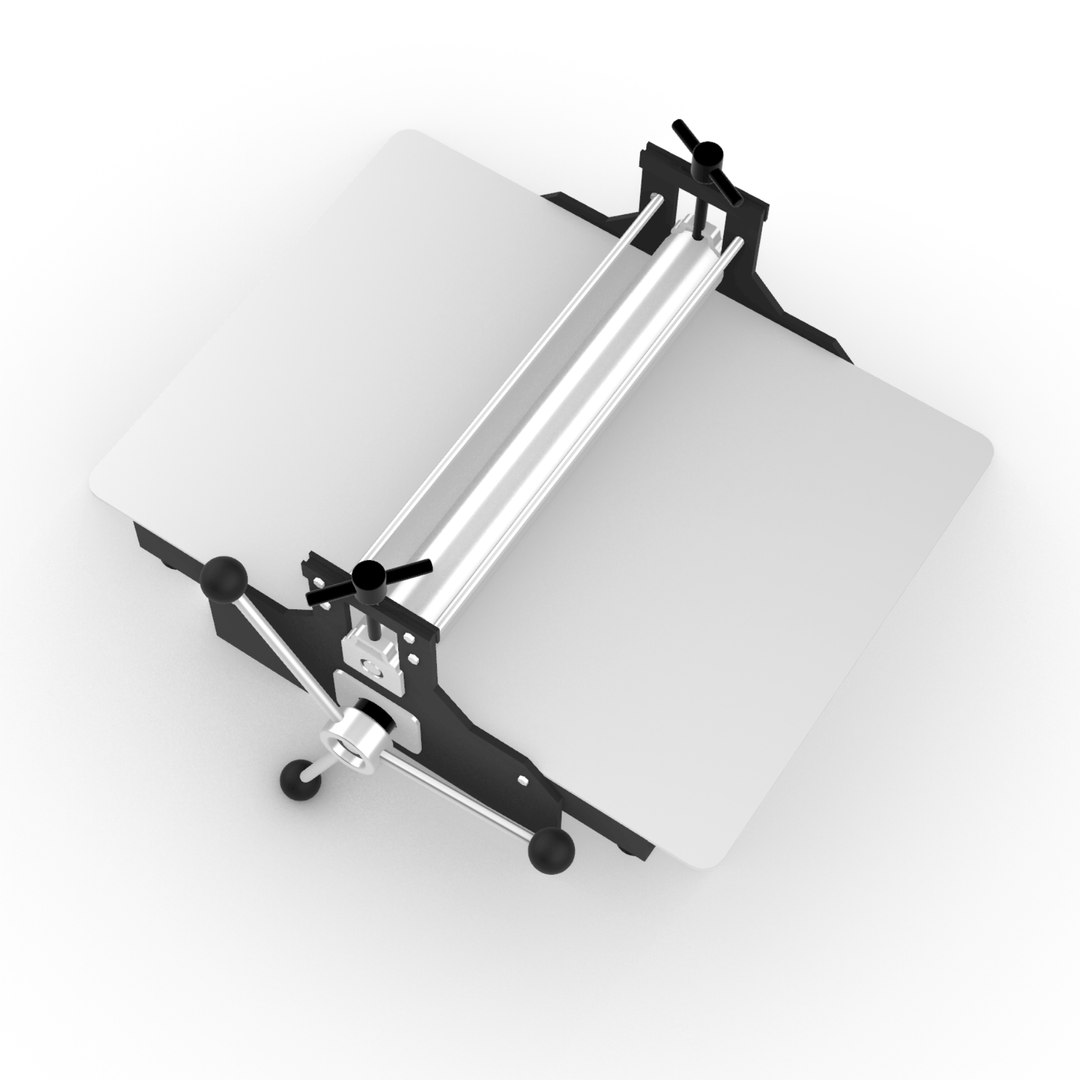 3D Printmaking Etching Press TurboSquid 2040580