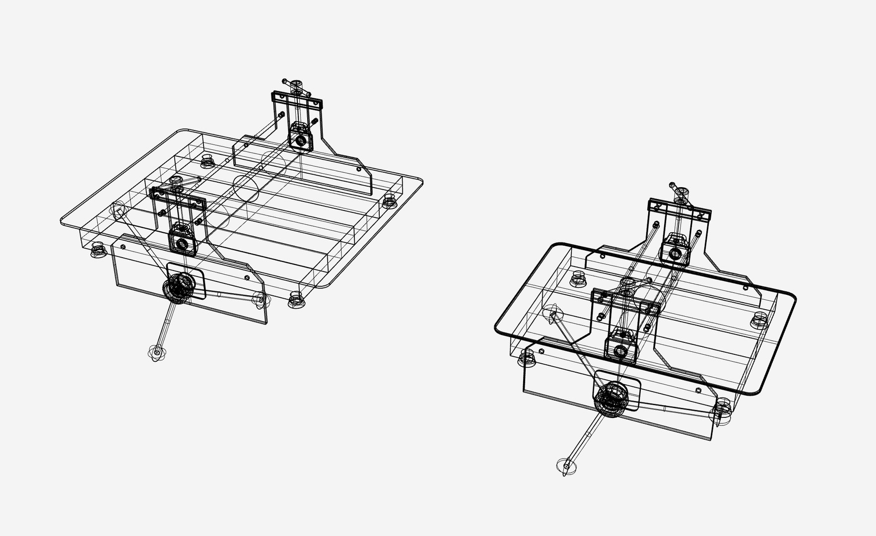 3D Printmaking Etching Press TurboSquid 2040580