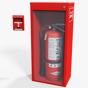 Fire Extinguisher Kit - PBR Game Ready