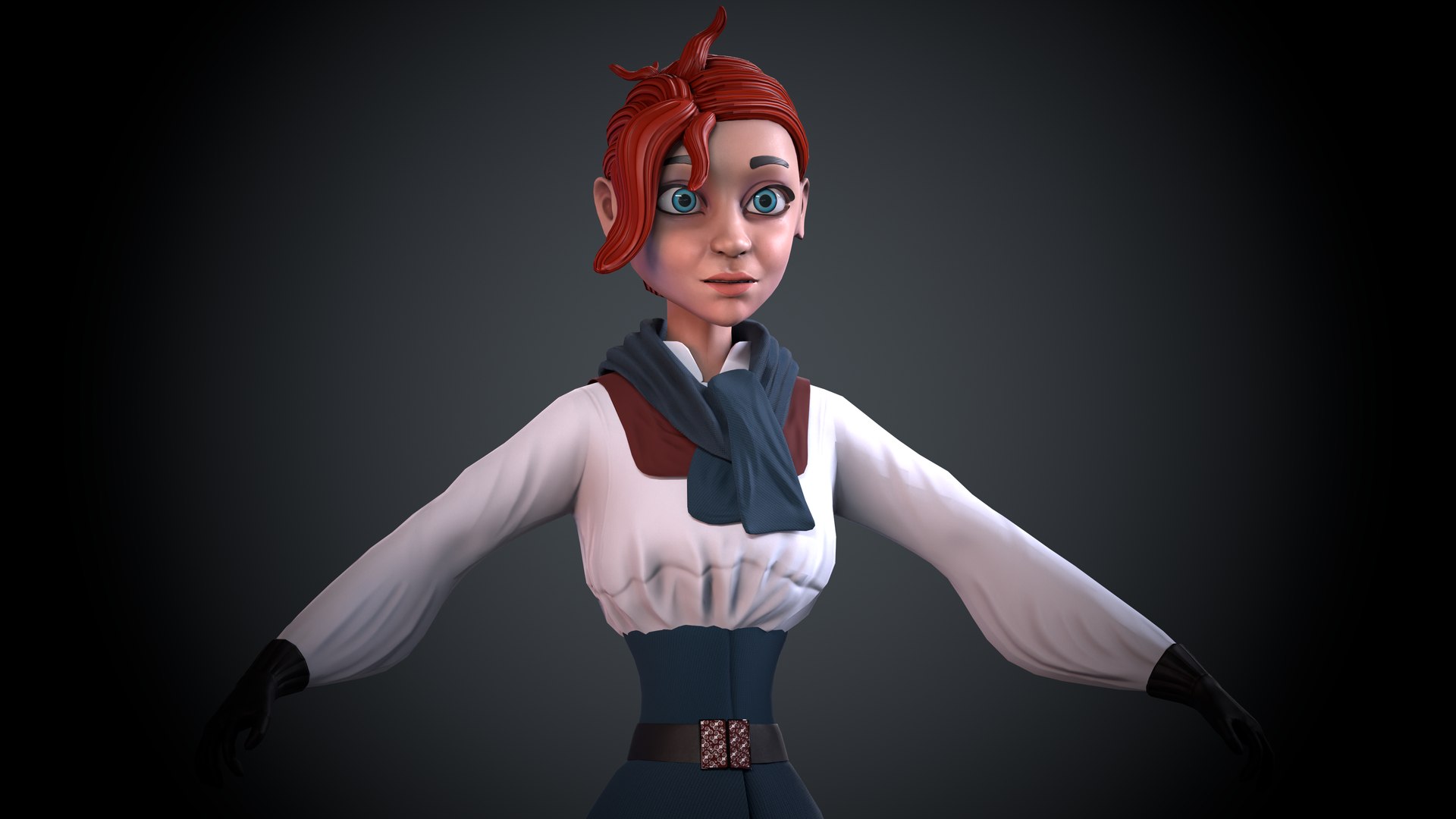 Stylized Girl Model - TurboSquid 1780706