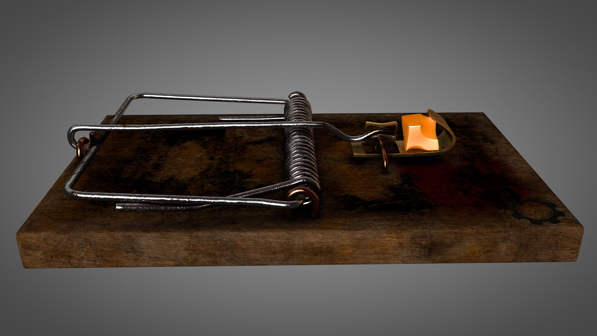 3D worn mousetrap cheese trap model https://p.turbosquid.com/ts-thumb/tl/Ogqkqe/1FJUiiVP/trapturn01/jpg/1562880851/1920x1080/turn_fit_q99/50db0b7210a4a5d62d71c5c81bfc0d598622fb69/trapturn01-1.jpg
