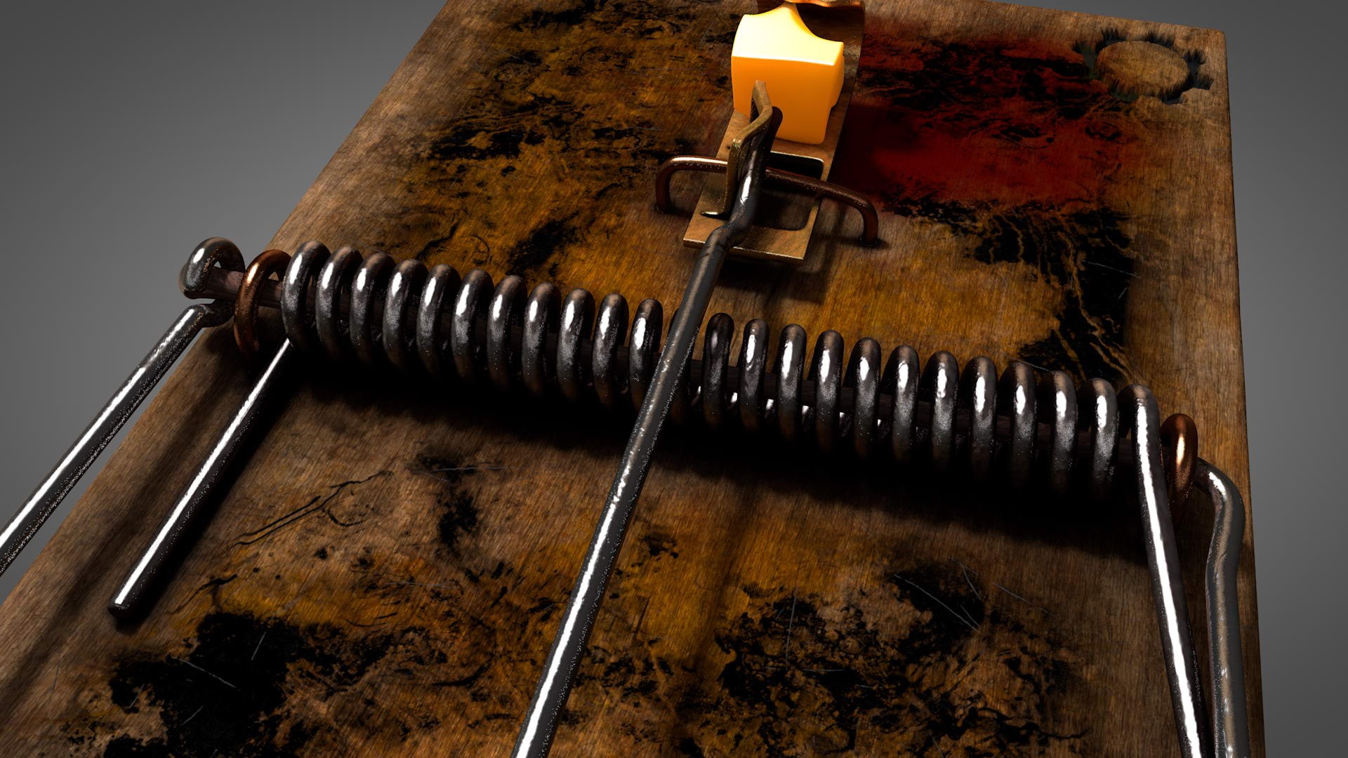 3D worn mousetrap cheese trap model https://p.turbosquid.com/ts-thumb/tl/Ogqkqe/q2fhc0E9/trap006/jpg/1562880701/1920x1080/fit_q87/ed667600128f2a3694d6ad80154c0a4a33cface8/trap006.jpg
