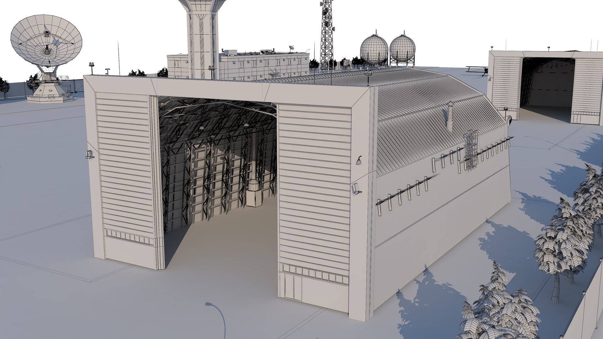 Military Airport 3D model https://p.turbosquid.com/ts-thumb/tl/RIfhdy/yM/militaryairport19/jpg/1693135547/1920x1080/fit_q87/37630b833b35bde877160f4835bcb42b7a23c9d2/militaryairport19.jpg