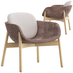 Peb Wooden Legs Chair