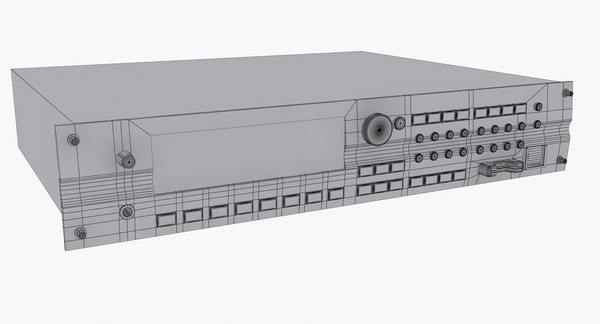 ローランドXV5080ラックシンセ3Dモデル - TurboSquid 1083581