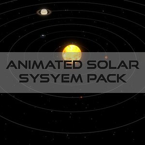 Animated Solar System Pack
