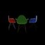 Eames DAR Stol 3D model