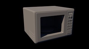 Microwave oven 3D model