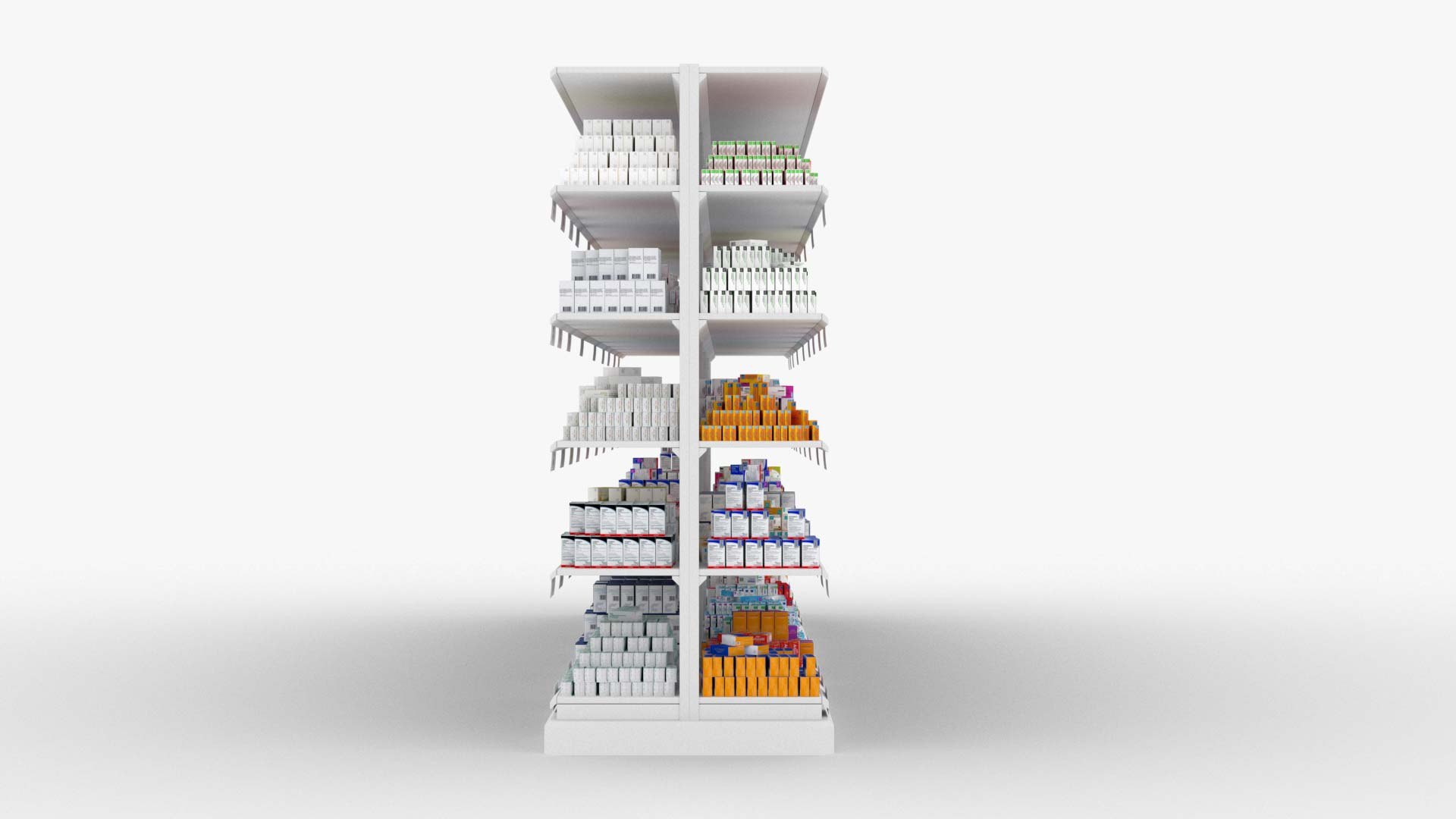 3D Pharmacy Shelf model https://p.turbosquid.com/ts-thumb/tl/a2E1Hd/DN/shot_00012/jpg/1643868952/1920x1080/fit_q87/44118b23a7f480053d1a72bd392a7e003dd56246/shot_00012.jpg