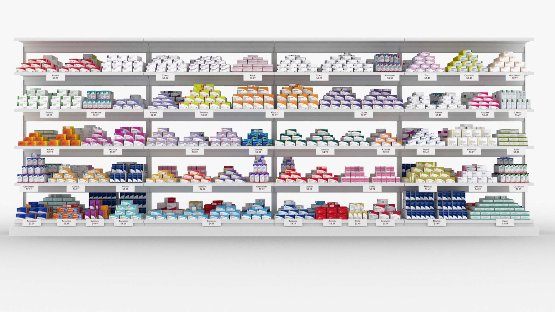 3D Pharmacy Shelf model https://p.turbosquid.com/ts-thumb/tl/a2E1Hd/SE/shot_00004/jpg/1643868945/1920x1080/fit_q87/7f5f590f7b4f9b6e1dfcf69563fb8d4ebe8cf379/shot_00004.jpg