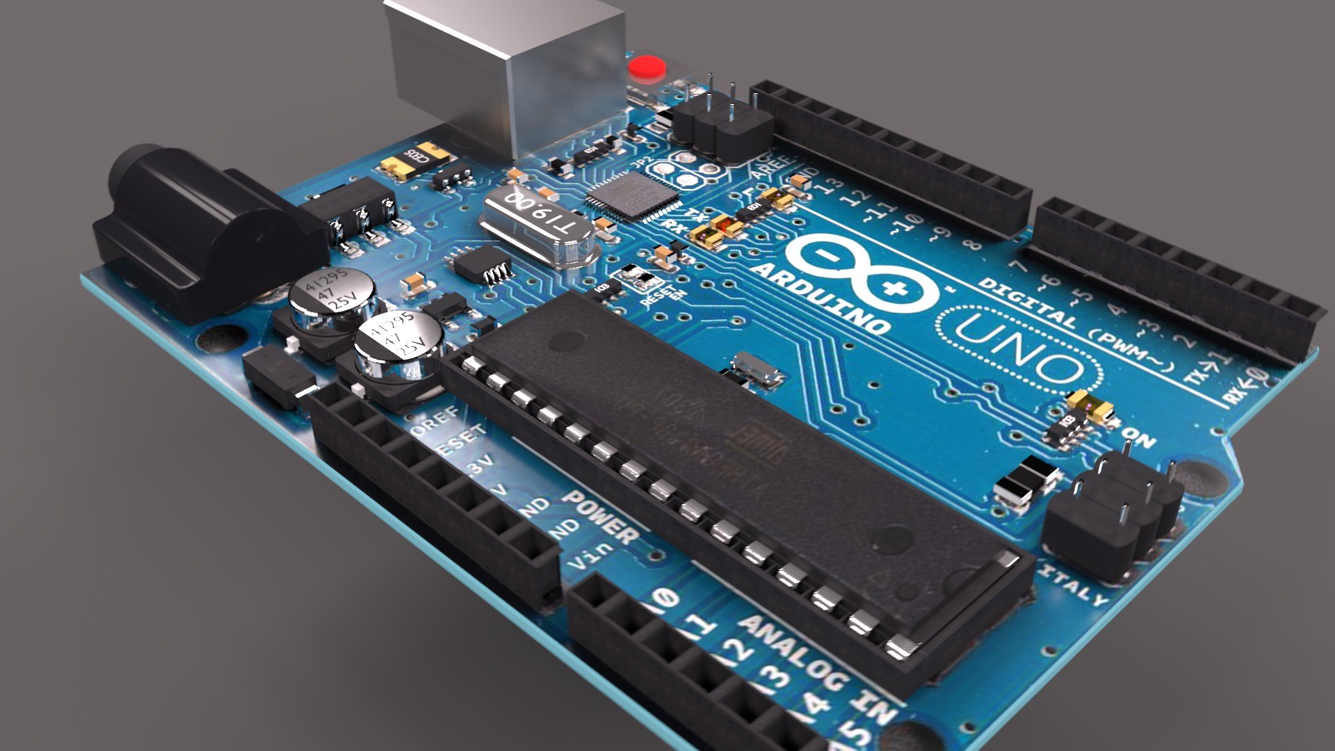 Arduino Uno Model - TurboSquid 1386112