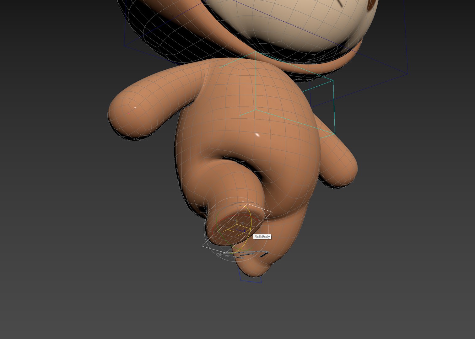 Character149 Rigged Sloth 3D Model - TurboSquid 1762439