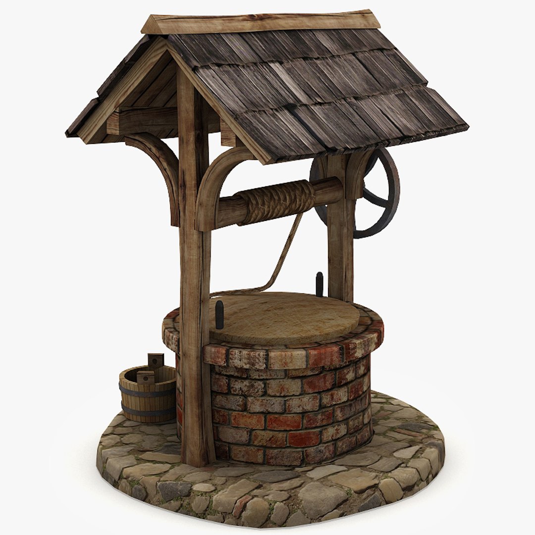 3d model of medieval water