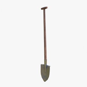 spadeful shovel tool 3D model