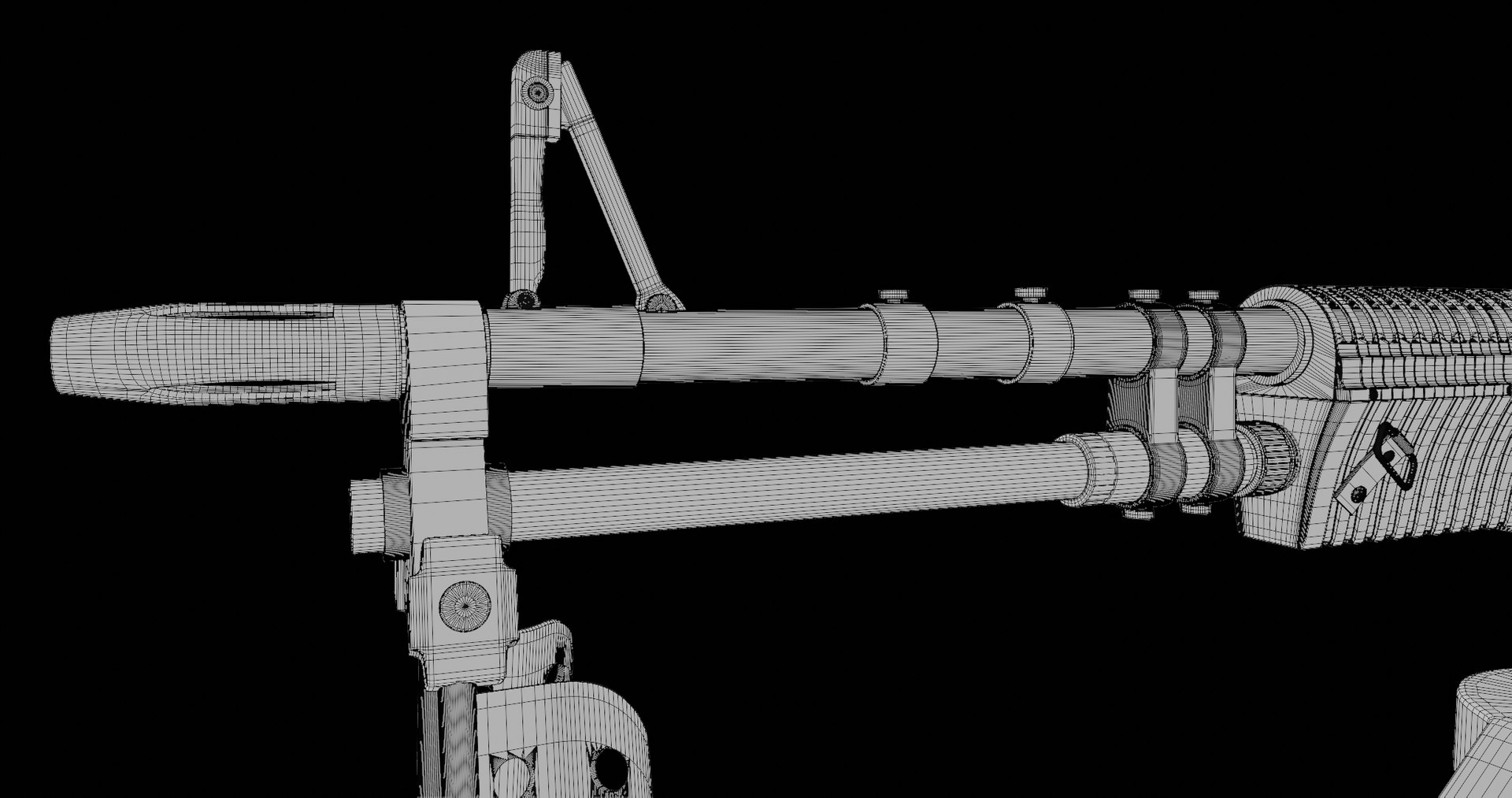 M60 Machine Gun PBR Unity UE Arnold V-Ray Textures Included 3D model https://p.turbosquid.com/ts-thumb/tl/ig9hXm/JB/wireframe5/jpg/1651251699/1920x1080/fit_q87/ce1bcf4586b59d1e42f549833323cdde09fd186b/wireframe5.jpg