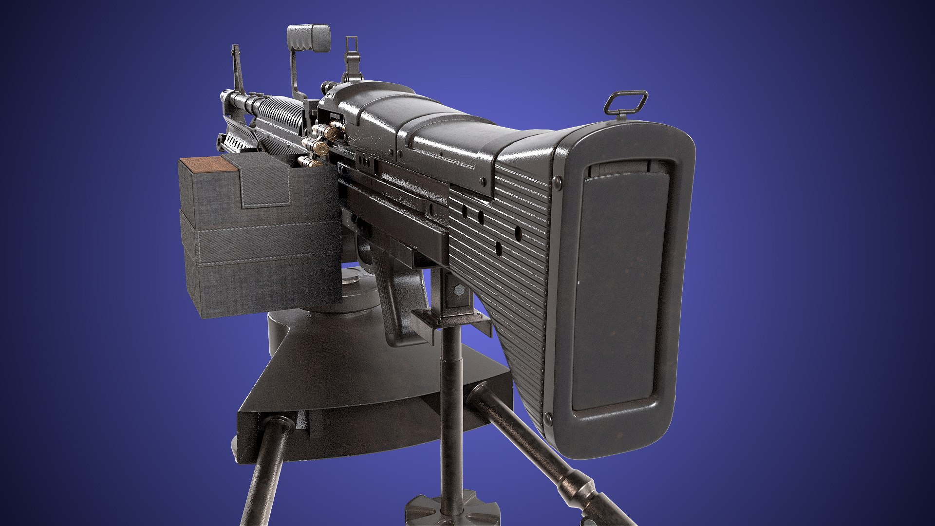 M60 Machine Gun PBR Unity UE Arnold V-Ray Textures Included 3D model https://p.turbosquid.com/ts-thumb/tl/ig9hXm/Jh/gun04_0026/jpg/1651217990/1920x1080/fit_q87/5b20ba889e25b3feb6235d0c097d71eb2ba7bd21/gun04_0026.jpg