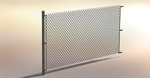 Adjustable Height Chain Link Fence
