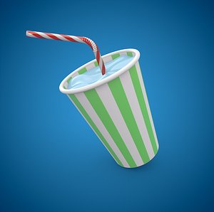 maya milkshake cup straw