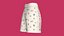 Girls Floral Printed Tie-Waist Bermuda Shorts