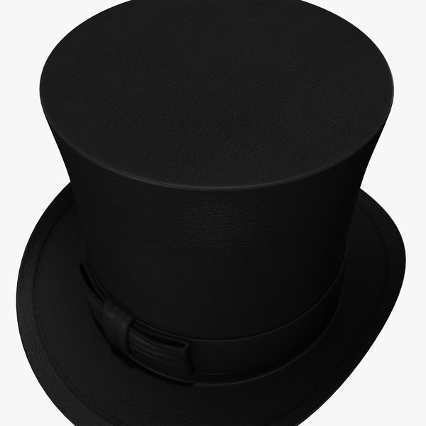 3d model hat