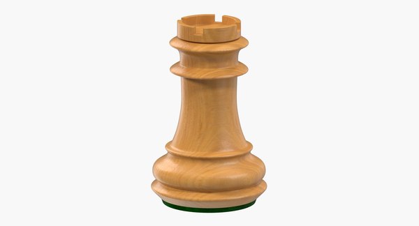 Wooden Chess Rook