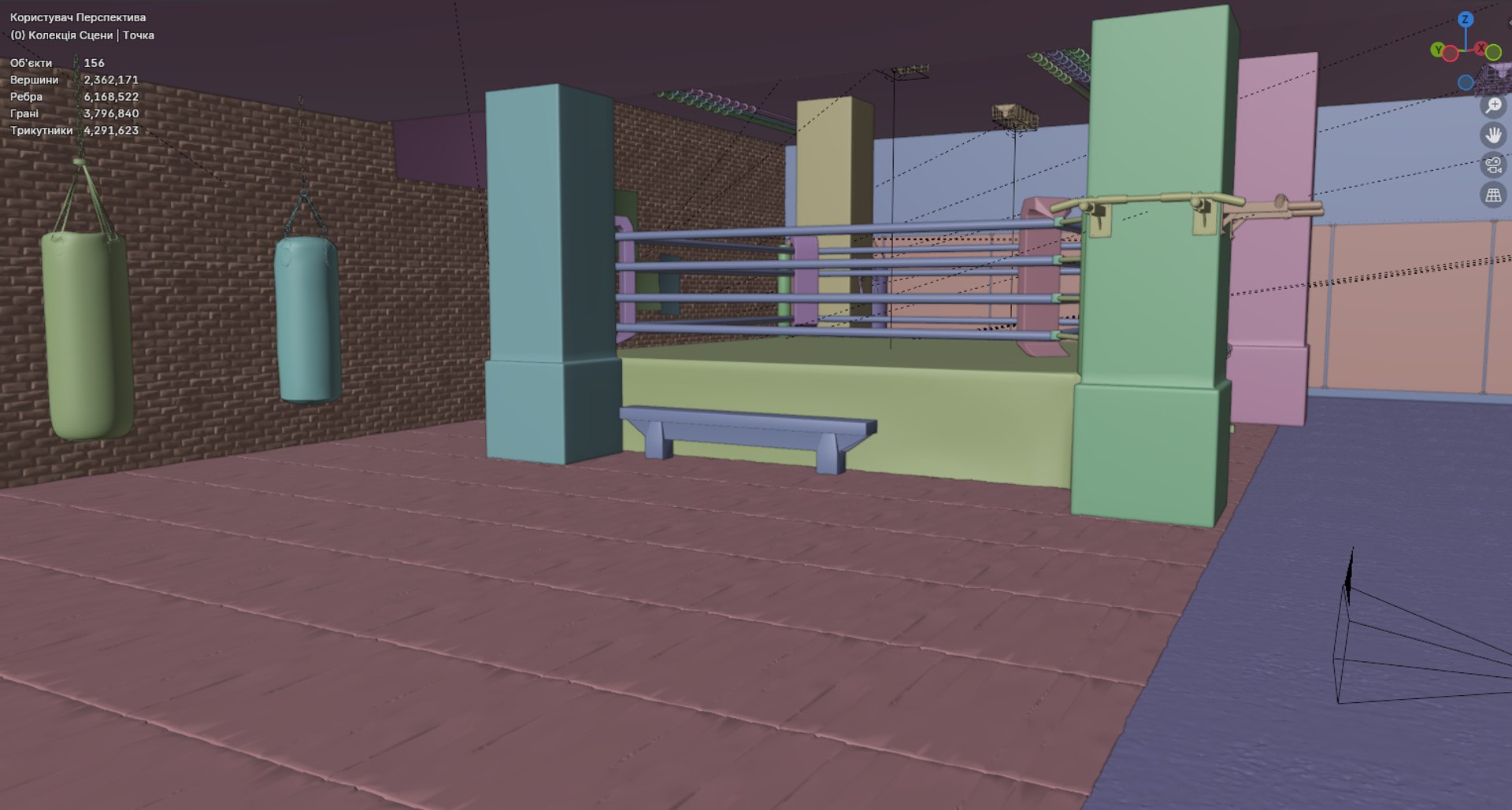 3D Boxing Club Blend Model - TurboSquid 2260243