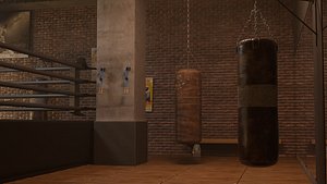 3D Boxing club blend model