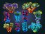 Animierte Pflanzen Ocean - Alien Pack 10
