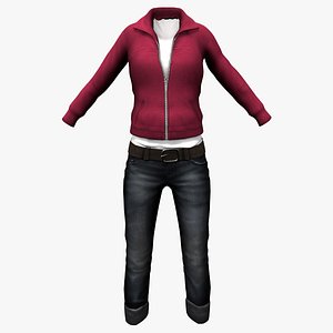 Casual Girl Character Outfit