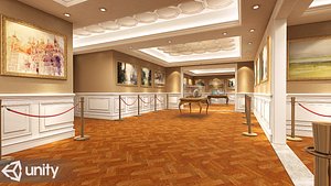 museum games 3D model