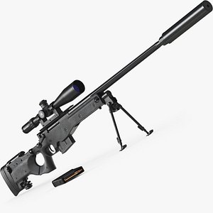 3D rifle sniper l115a3