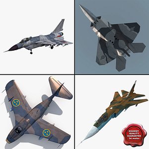 Jet Fighters Rigged Collection 3