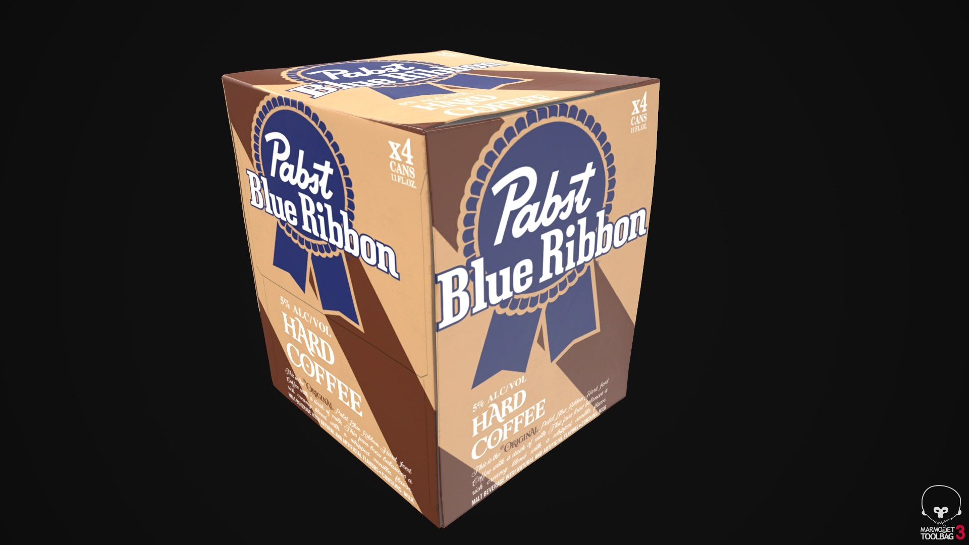 arnold boxes packed 3D model https://p.turbosquid.com/ts-thumb/tm/Jl06tV/BrjoXilR/pabstblueribbonhardcoffeemarmosetrenders1/jpg/1562766339/1920x1080/fit_q87/80d43482c17b3b7dcab1ce7f08e59666eedaa7b0/pabstblueribbonhardcoffeemarmosetrenders1.jpg