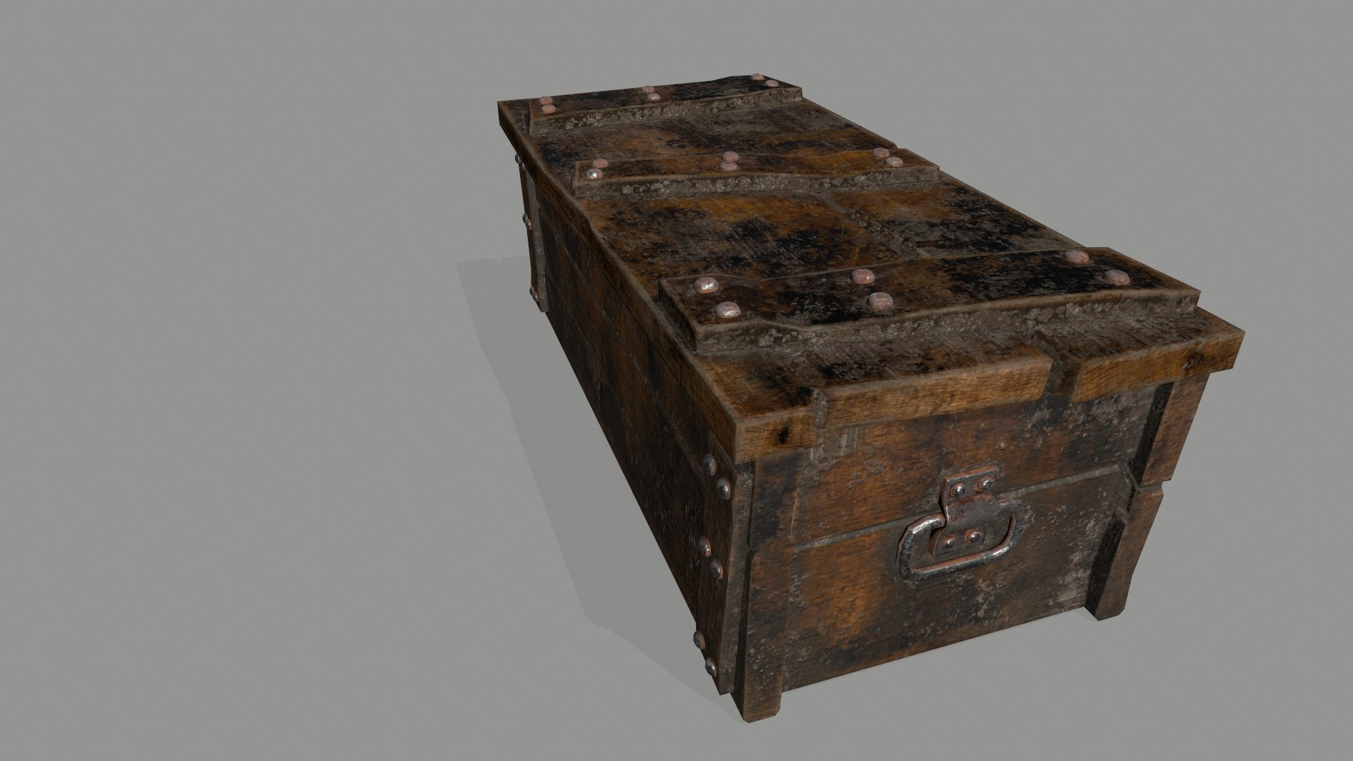 Old Chest 3D - TurboSquid 1292926