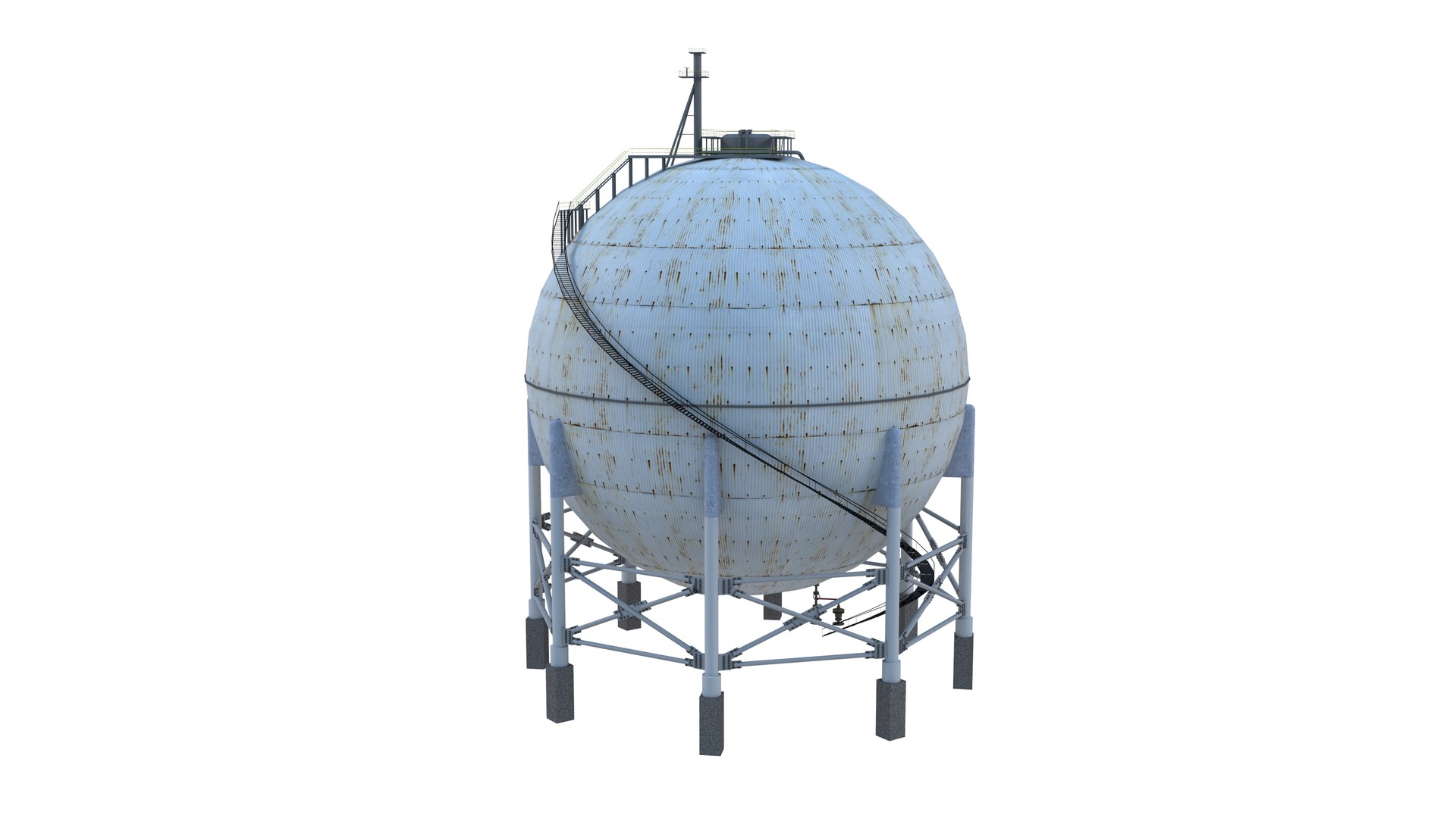 Gas Storage 3D Model - TurboSquid 1653549
