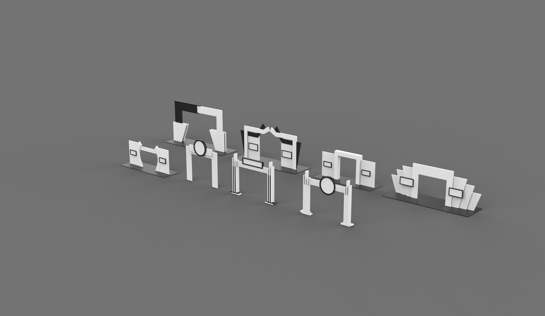 3D entrance gate set 3D model https://p.turbosquid.com/ts-thumb/tm/NoJKFB/T5/entrancegatesettexture.3549/jpg/1776470821/1920x1080/fit_q87/af1a4452ce67d4a52218945fc4debabf8ea99b32/entrancegatesettexture.3549.jpg