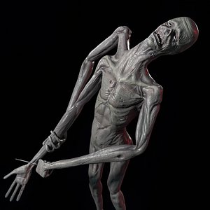 Humanoid Creature - Salvation 3D model