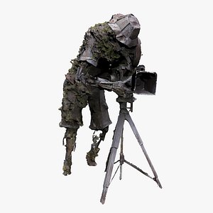 iron cameraman 3D model