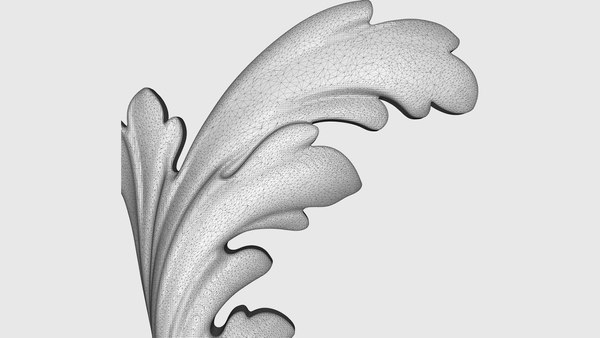 Set acanthus leaves model - TurboSquid 1617603