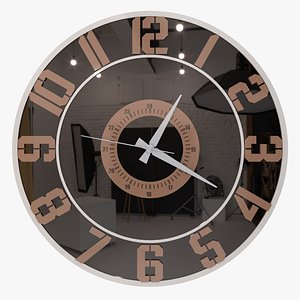 3D Wall Clock model