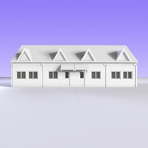 british bungalow semi detached 3ds