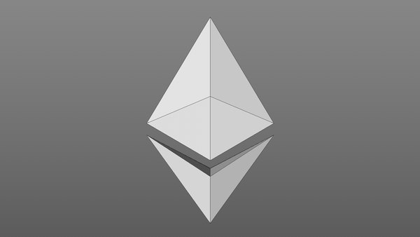 Ethereum Currency Logo 3D model - TurboSquid 1719087