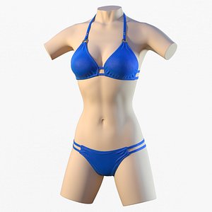 bikini mannequin 3d model