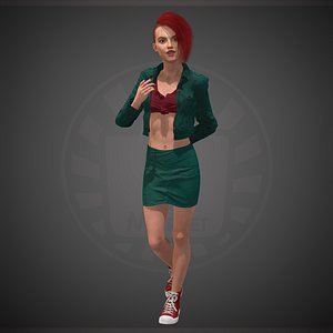 3D character people human